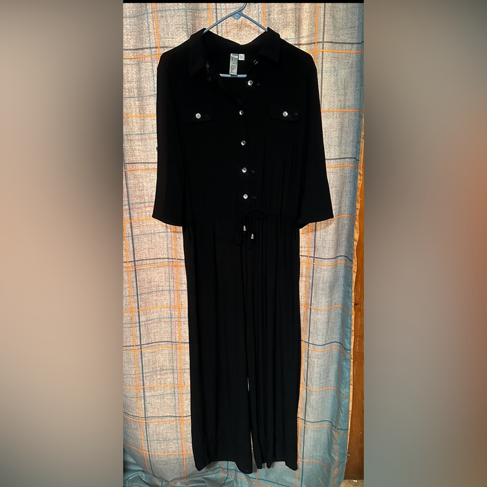 Casual Black jumpsuit